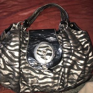 Zebra purse